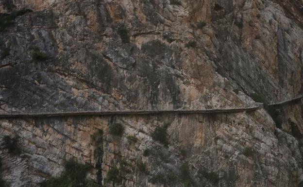 La Diputación cierra el Caminito del Rey hasta el 30 de marzo