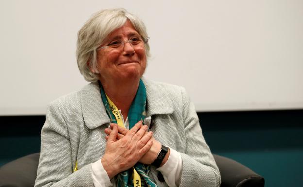 Clara Ponsatí, sobre los efectos del coronavirus: «De Madrid al cielo»