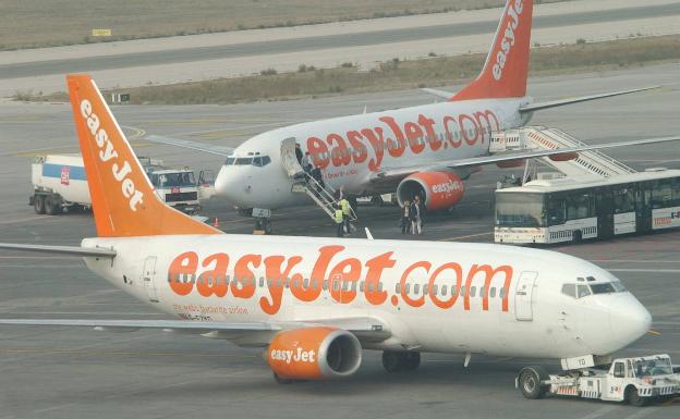 Easyjet, la tercera aerolínea más importante en Málaga, suspende sus vuelos a partir del martes