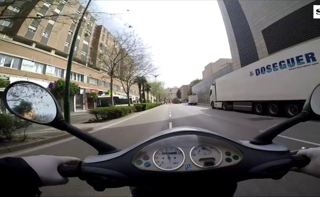 Vídeo: Así están las calles de Málaga por la cuarentena