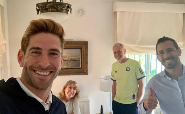 Álex Ruiz: «Al no hacer el mismo ejercicio que rutinariamente, ahora debo cuidarme más el azúcar»