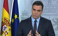 Sánchez anuncia que «llega la ola más dura» pero no ordena nuevas medidas