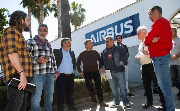 Airbus reanuda su actividad en las plantas andaluzas tras adecuarlas a las medidas preventivas frente al coronavirus