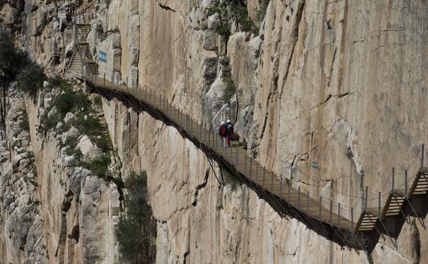El Caminito del Rey cumple cinco años consolidado como un referente turístico de Málaga