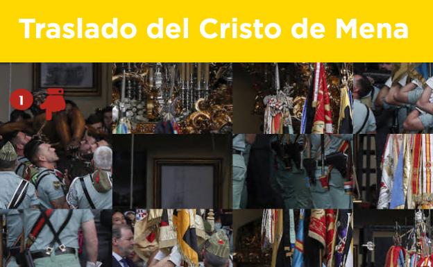 ¿Eres capaz de completar este puzle del traslado del Cristo de Mena de Málaga? ¡Juega!
