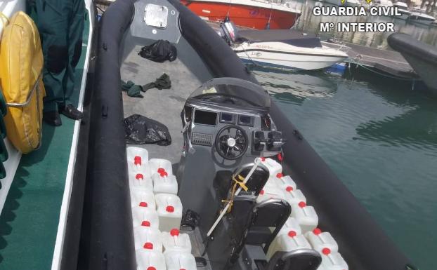 El narco no descansa ni en cuarentena: 58 detenidos y 5,5 toneladas de hachís en dos semanas