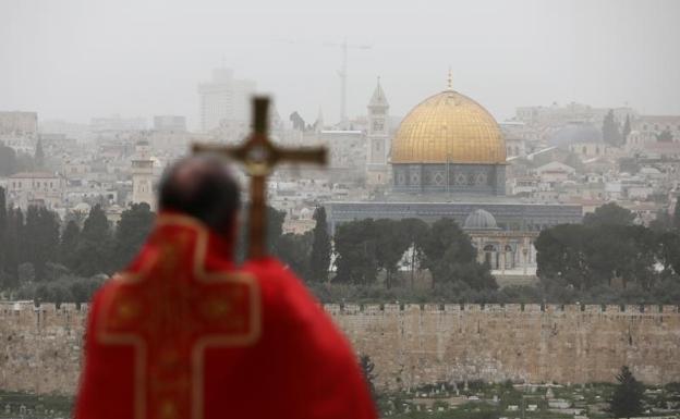 Primera Semana Santa sin peregrinos en Jerusalén