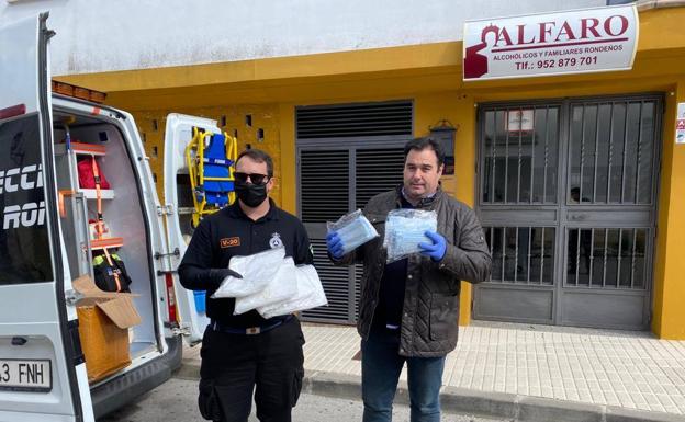 La asociación ALFARO dona 2.000 mascarillas