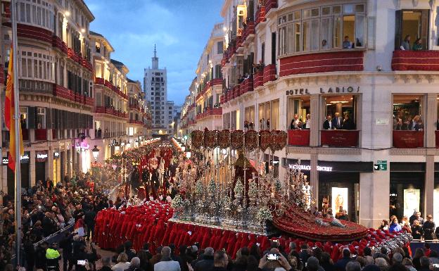 Una rosa en el corazón de Málaga