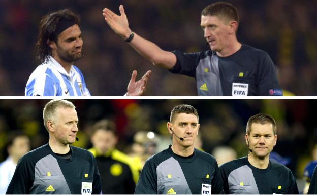 Arbitraje para la historia: doble fuera de juego en el Dortmund-Málaga