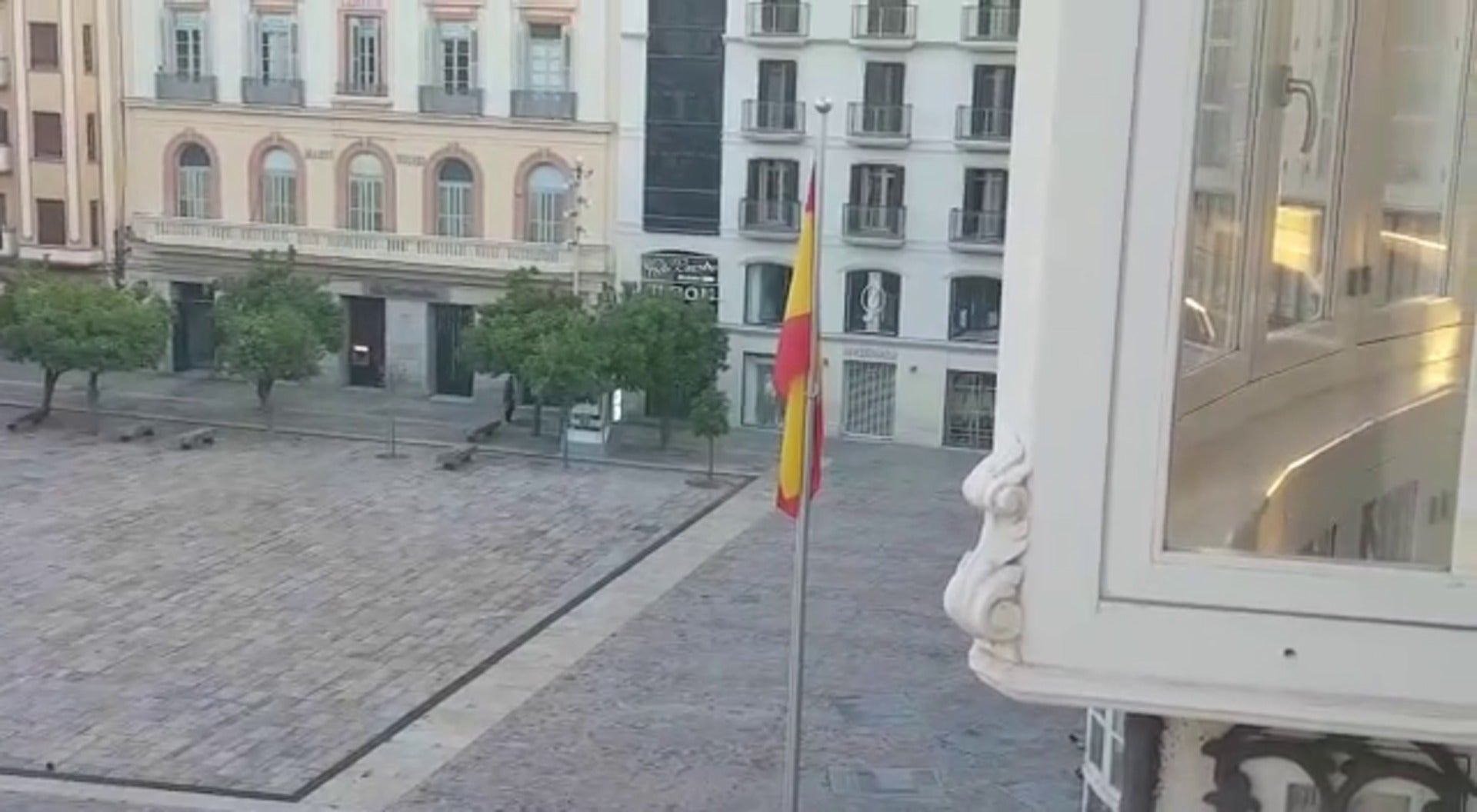 Confinamiento: 10 de abril, Viernes Santo, primeras horas del día en Málaga