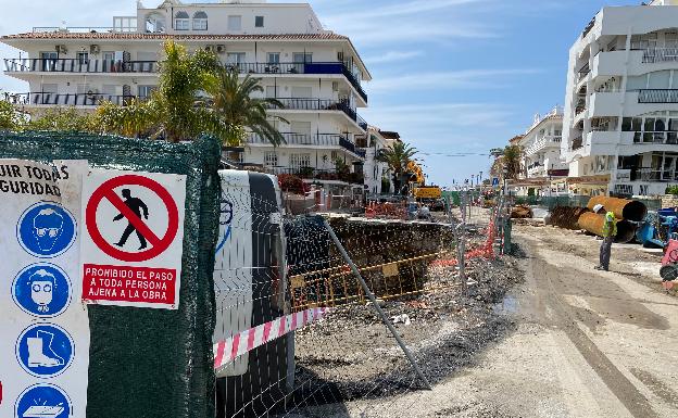 La pandemia del coronavirus complica que la depuradora de Nerja pueda entrar en pruebas este verano