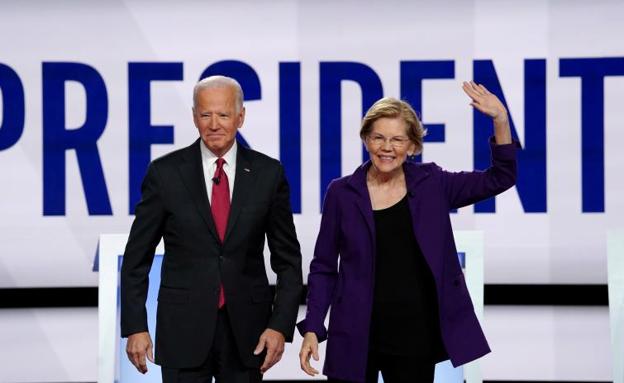 Elizabeth Warren se suma a los apoyos de Biden