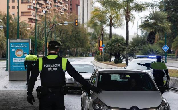 Ascienden a 3.765 las sanciones la Policía Local de Málaga por el incumplimiento del confinamiento