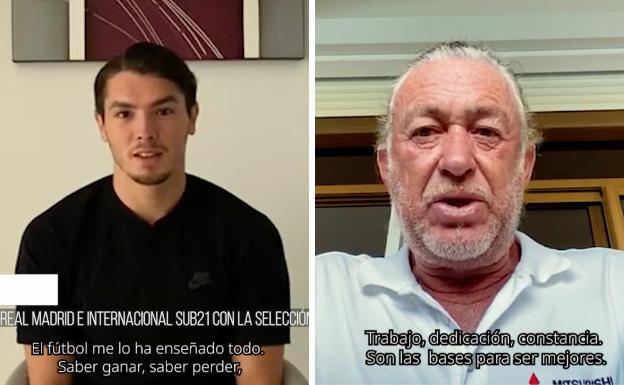 Brahim y Miguel Ángel Jiménez, junto a otros deportistas andaluces como ejemplos de superación