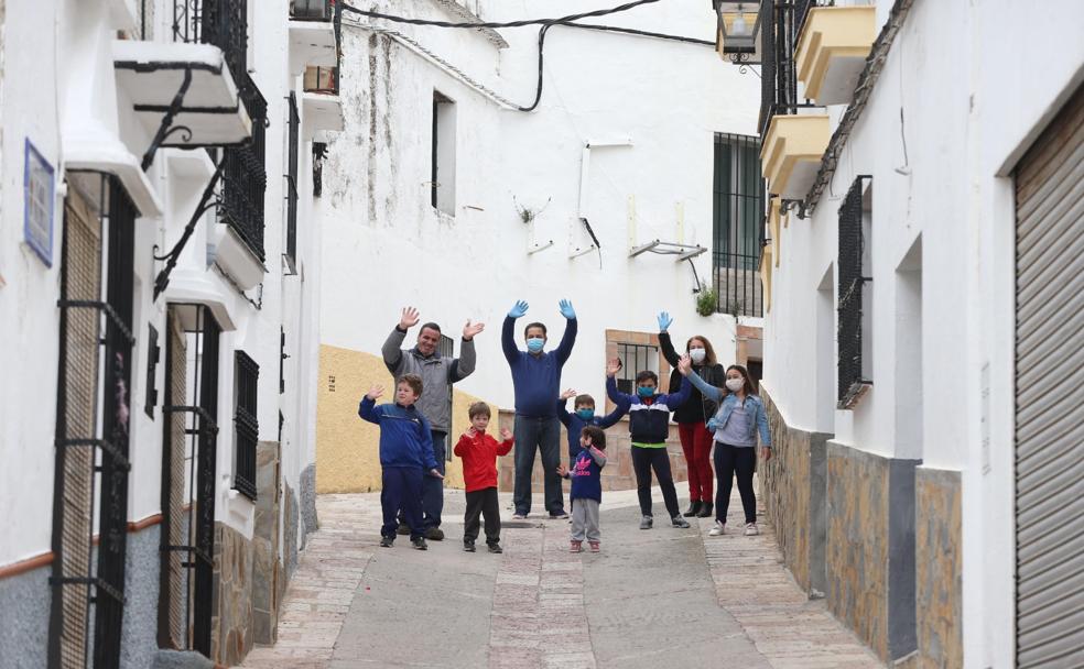 Gaucín vive la crisis del coronavirus de lejos