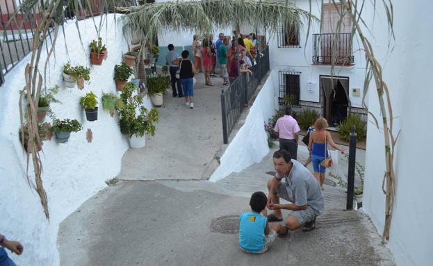 Almáchar celebra desde casa sus fiestas en honor al Santo Cristo de la Banda Verde