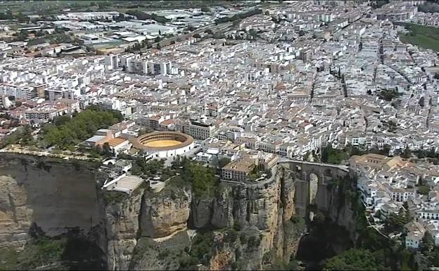 Vídeo | Ronda y Antequera, a vista de pájaro durante el estado de alarma