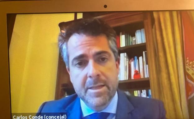 Carlos Conde, sobre una posible moción de censura en Málaga: «Debe ser el señor Cassá o Cs quienes se manifiesten sobre este futurible»