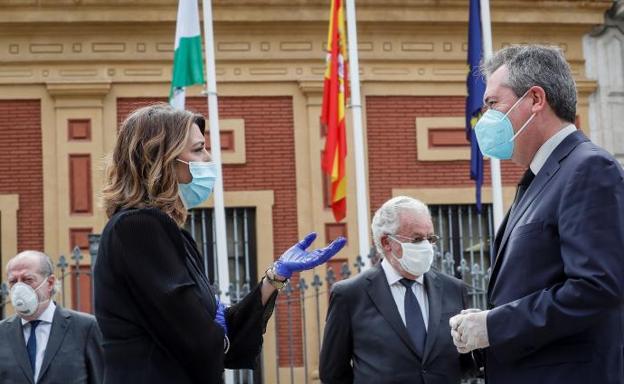 Susana Díaz alaba la «generosidad» de Ciudadanos por estar «a la altura» tras apoyar el estado de alama