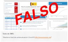 ¿Has recibido un SMS para una autoevaluación de COVID-19? No piques: es un fraude