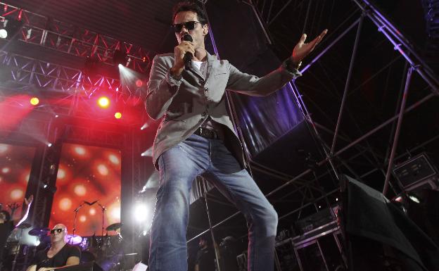 El concierto de Marc Anthony en Fuengirola se aplaza a junio de 2021