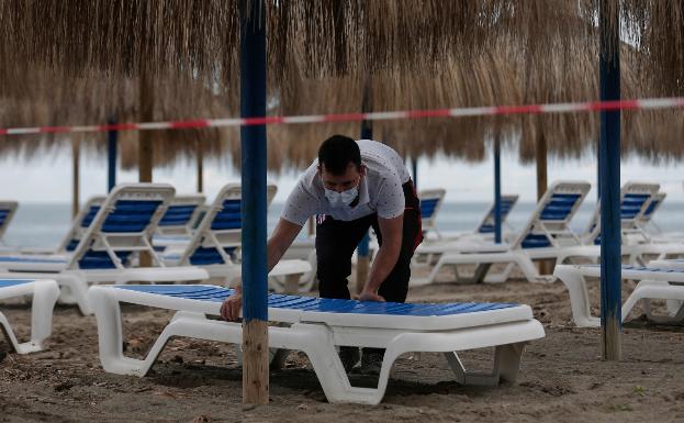 El tiempo soleado acompañará desde hoy al pase a la fase 1 en Málaga