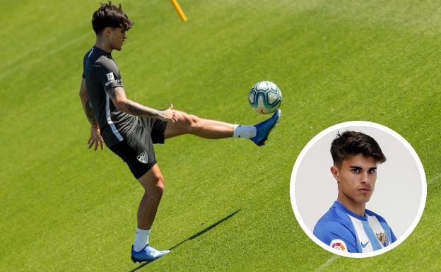 Juan Cruz, el último en unirse a la 'pretemporada': «Mi objetivo es volver a jugar en La Rosaleda»