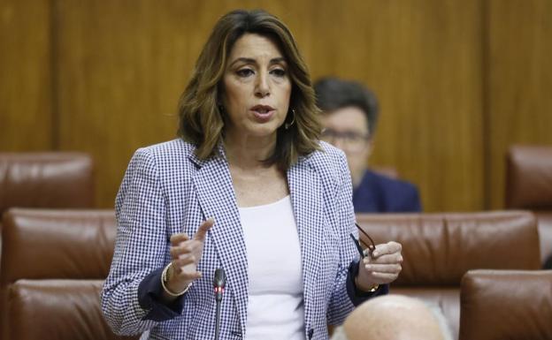 Susana Díaz pide a la Junta que deje la «confrontación» y explique «con claridad» cómo se va a llevar a cabo la desescalada