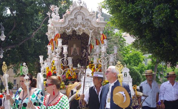 La Hermandad de Málaga expondrá este sábado su simpecado en la iglesia de la Trinidad