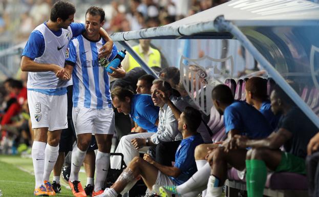 El Hamdaoui, un debut soñado con el Málaga que no fue a más