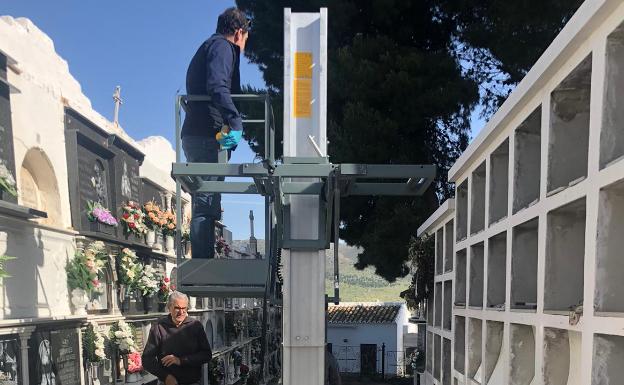 Sierra de Yeguas ampliará su cementerio con la construcción de 100 nuevos nichos