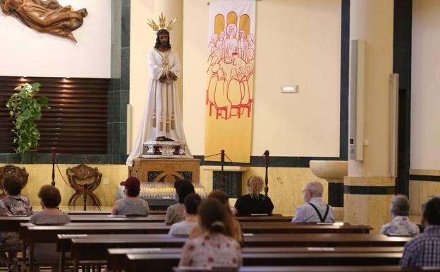 El Cautivo vuelve este sábado al culto en la iglesia de la Amargura