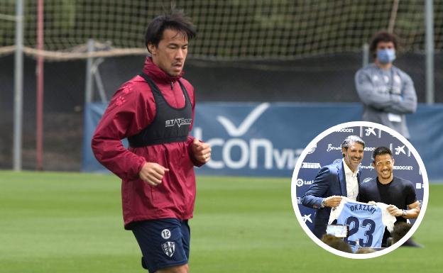 Okazaki está deseando 'debutar' en La Rosaleda