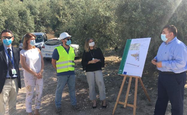 La Junta acomete la reparación de la carretera A-333 entre Villanueva de Tapia e Iznájar