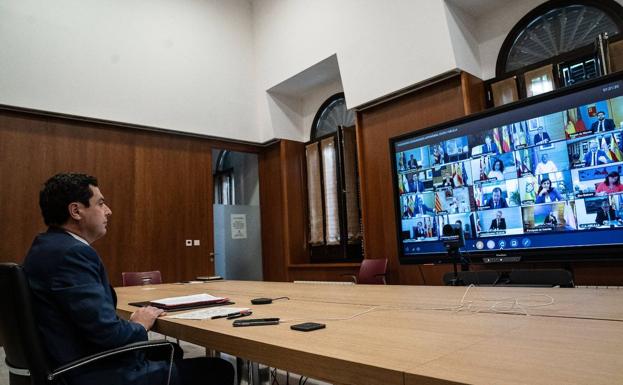 Moreno solicita a Sánchez que Málaga y Granada pasen a fase 3 junto al resto de provincias andaluzas el día 8 de junio