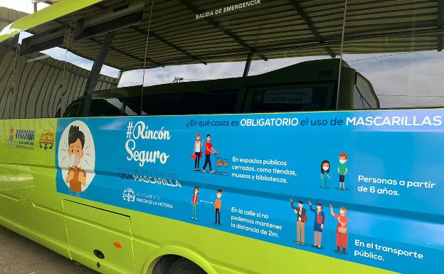 El transporte público urbano recupera en un 70% la frecuencia de sus líneas