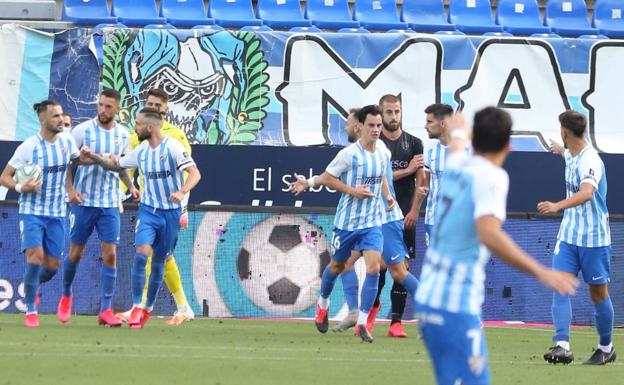 El uno a uno del Málaga 1-3 Huesca