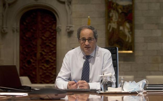 Torra recupera su plan de acabar la legislatura con un nuevo referéndum unilateral