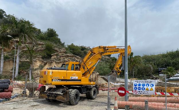 La depuradora de Nerja entrará en pruebas en julio, cuatro años después de lo previsto en el contrato