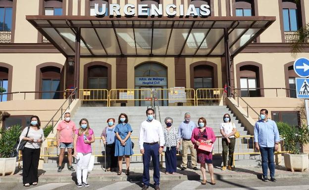 El PSOE exige un plan de choque sanitario y que se construya ya el tercer hospital en Málaga