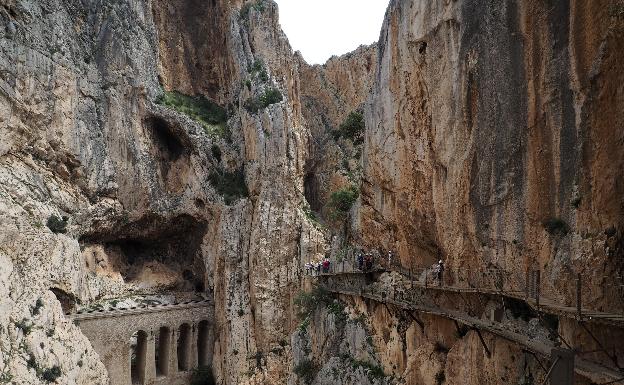 El Caminito del Rey irá incrementando su número de visitantes diarios hasta recuperar su cifra habitual en septiembre