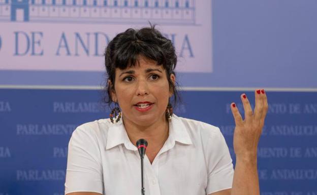 Teresa Rodríguez ofrece colaboración a la nueva dirección regional de Podemos para hacer crecer el proyecto de Adelante