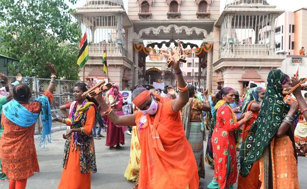 India encabeza la marcha atrás en la pandemia