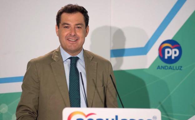 Moreno subraya que Andalucía ha sido «modélica» en esta crisis y llama a meter el hombro y olvidarse de siglas