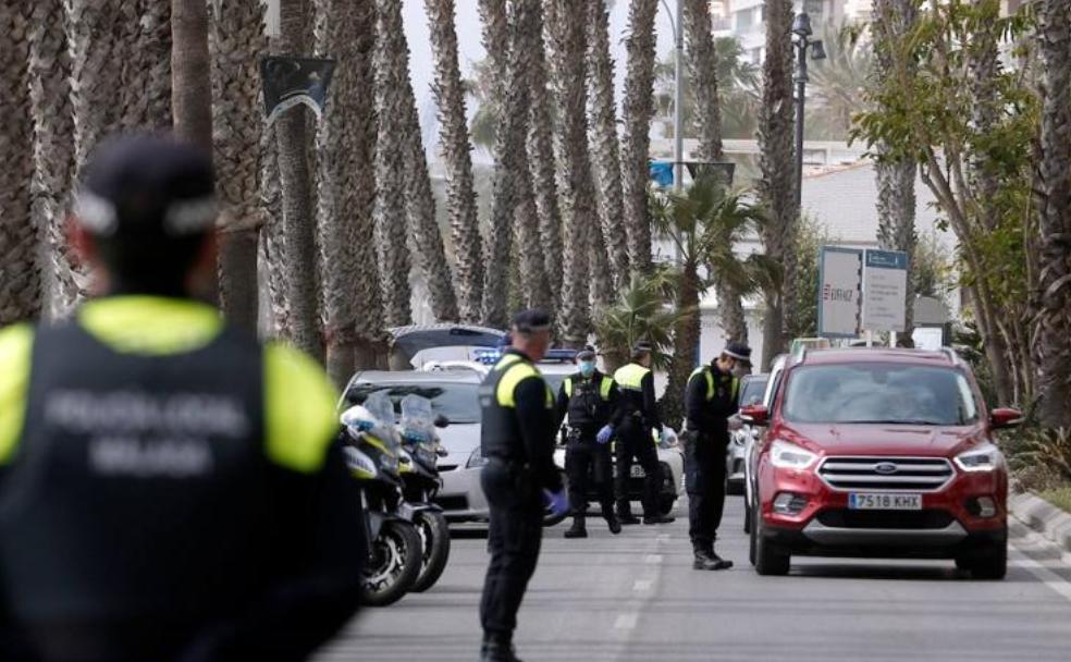 Estado de alarma en Málaga: 114 denuncias al día y 490 policías locales a pie de calle