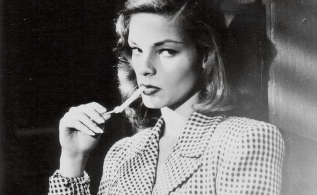 Lauren Bacall, estrella a los 18 años