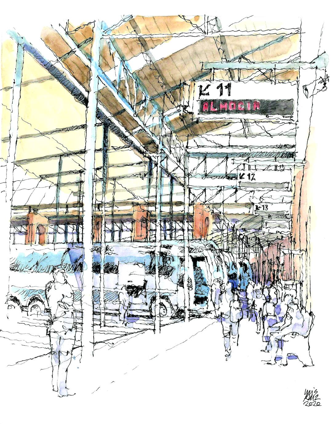 Andén 11: destino Almogía