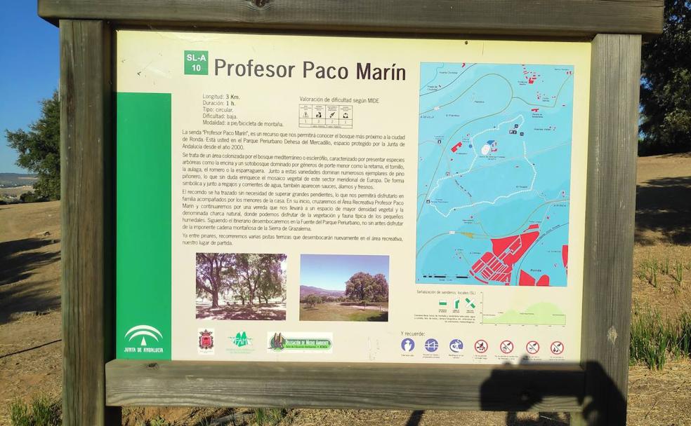 Ruta senderista: Ruta Profesor Paco Marín (SL-A-10)