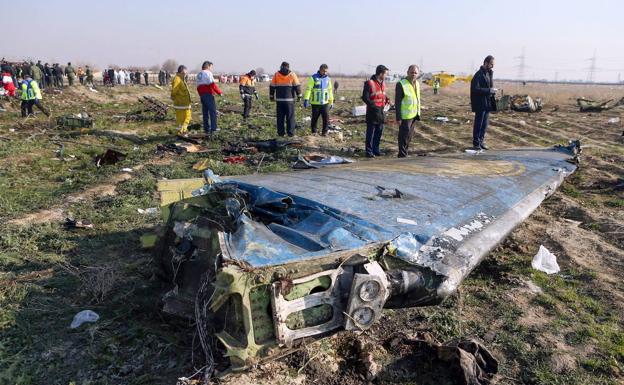 Irán confirma oficialmente que derribó un avión de pasajeros